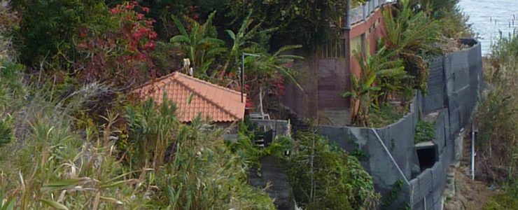 Development land on the coast in Calheta